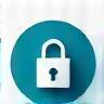 Security icon representing protection and compliance