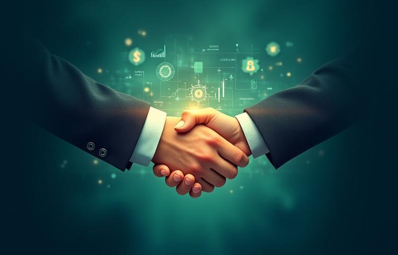 Image representing partnership, expertise, and financial services